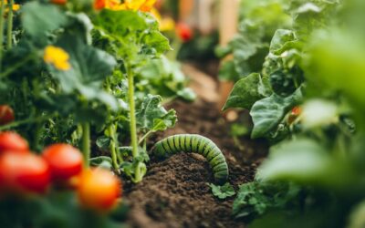 Identifier et éliminer : comment se débarrasser des chenilles vertes fluo dans votre potager sans pesticides