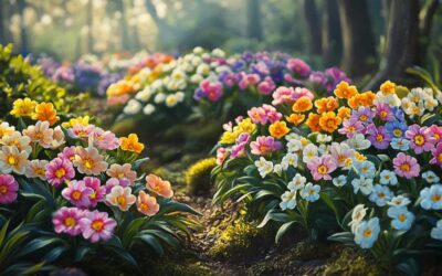 Floraison échelonnée : Top 5 des variétés de primevères pour égayer votre jardin du début à la fin du printemps