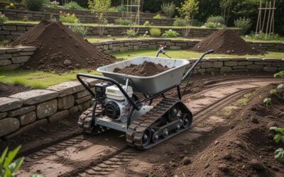 Pourquoi choisir une brouette à chenilles pour vos travaux lourds