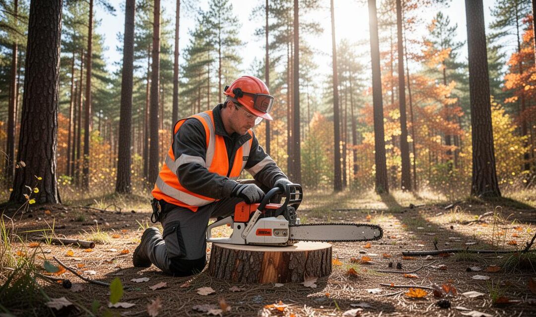 Réglage du ralenti et entretien du filtre à air : les étapes pour une tronçonneuse Stihl performante